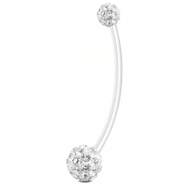Rhodium Pregnancy Belly Button