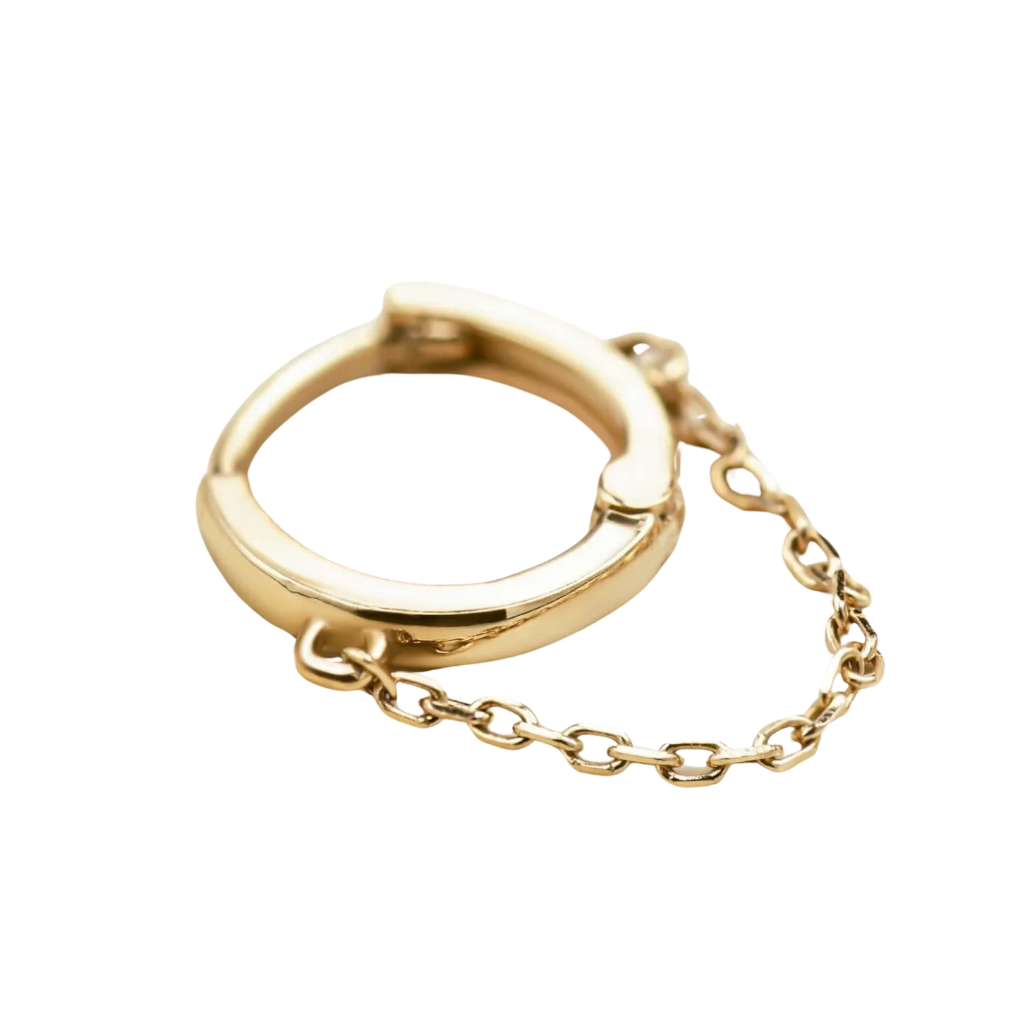 Whindam Chain Hoop Earring