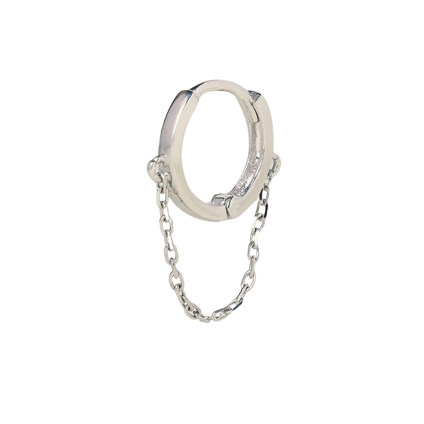 Whindam Chain Hoop Earring