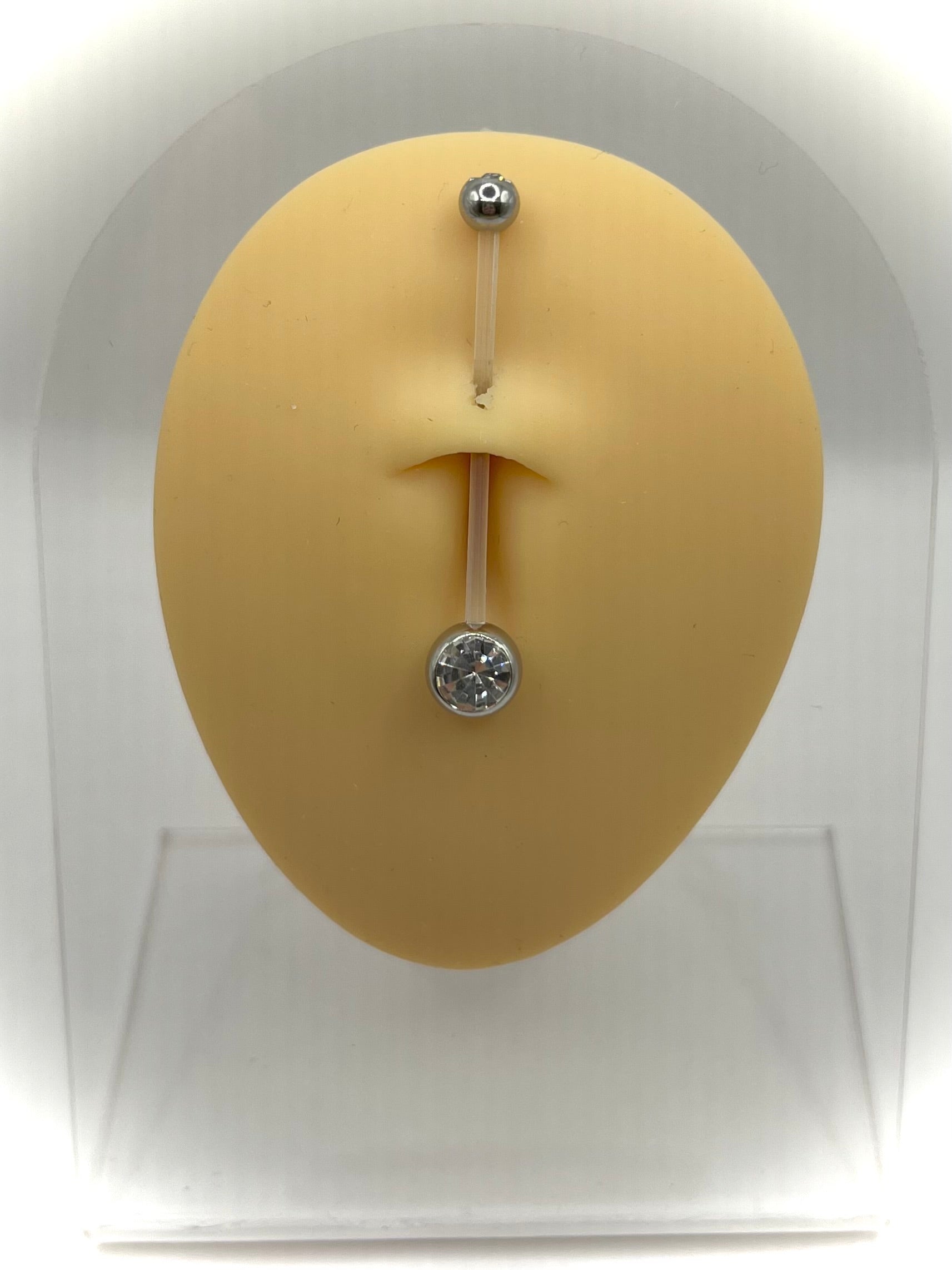 Two Sides Crystal (Pregnancy) Belly Button