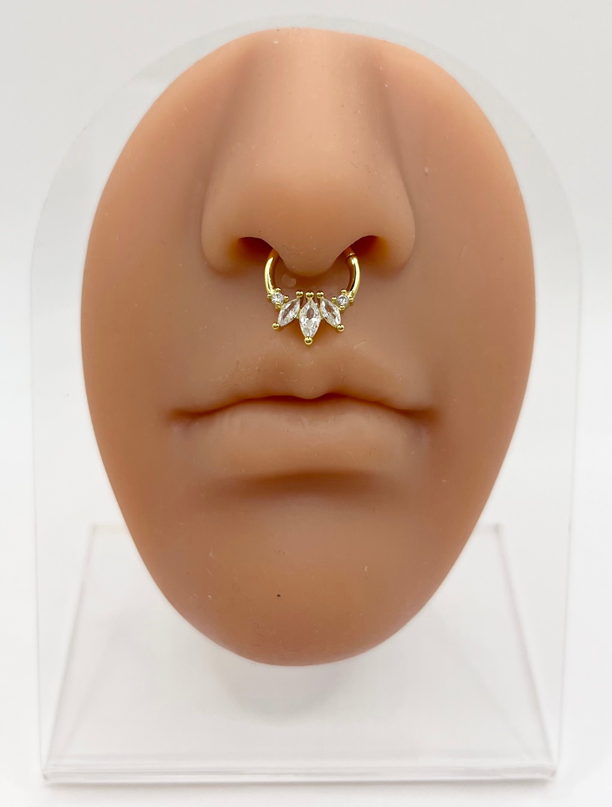 3 Leaves Septum Earring