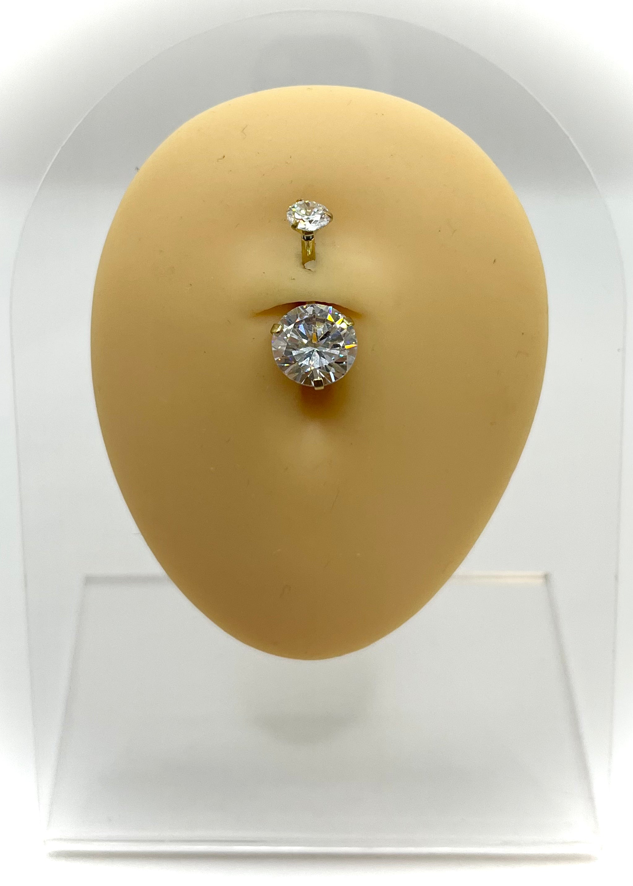 Zirconia Stone Belly Button