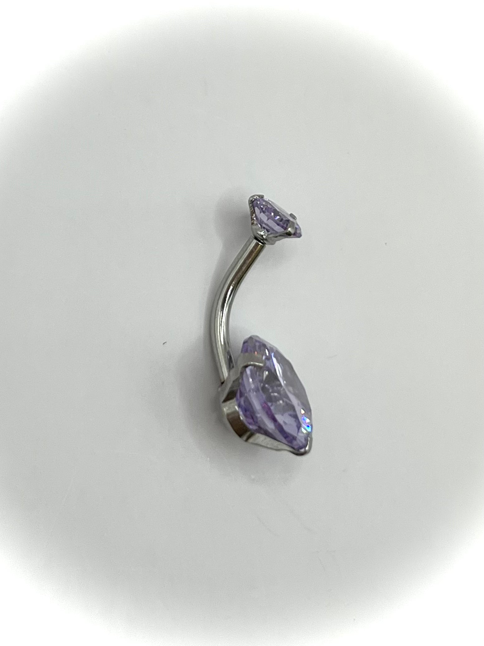 Zirconia Stone Belly Button