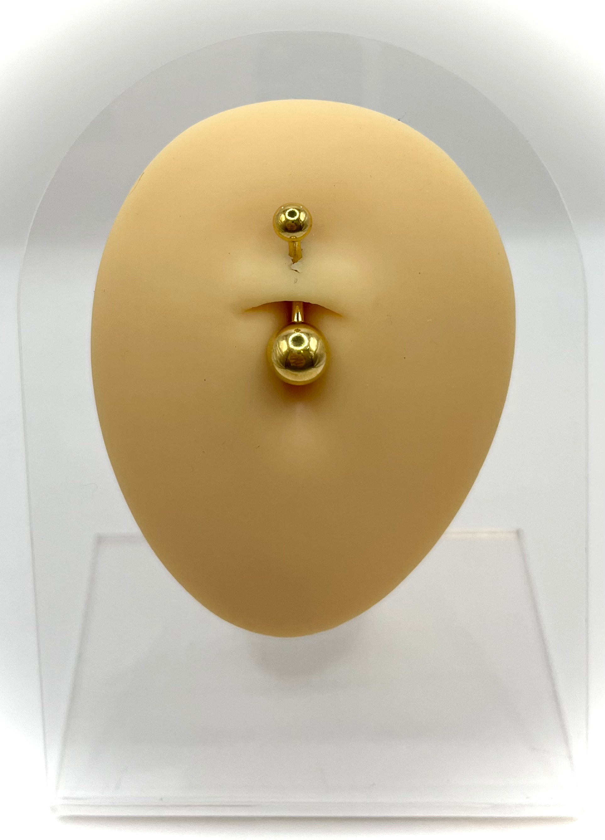Plane Gold Belly Button