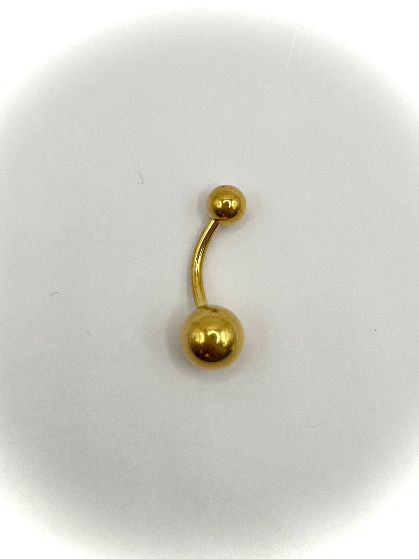 Plane Gold Belly Button