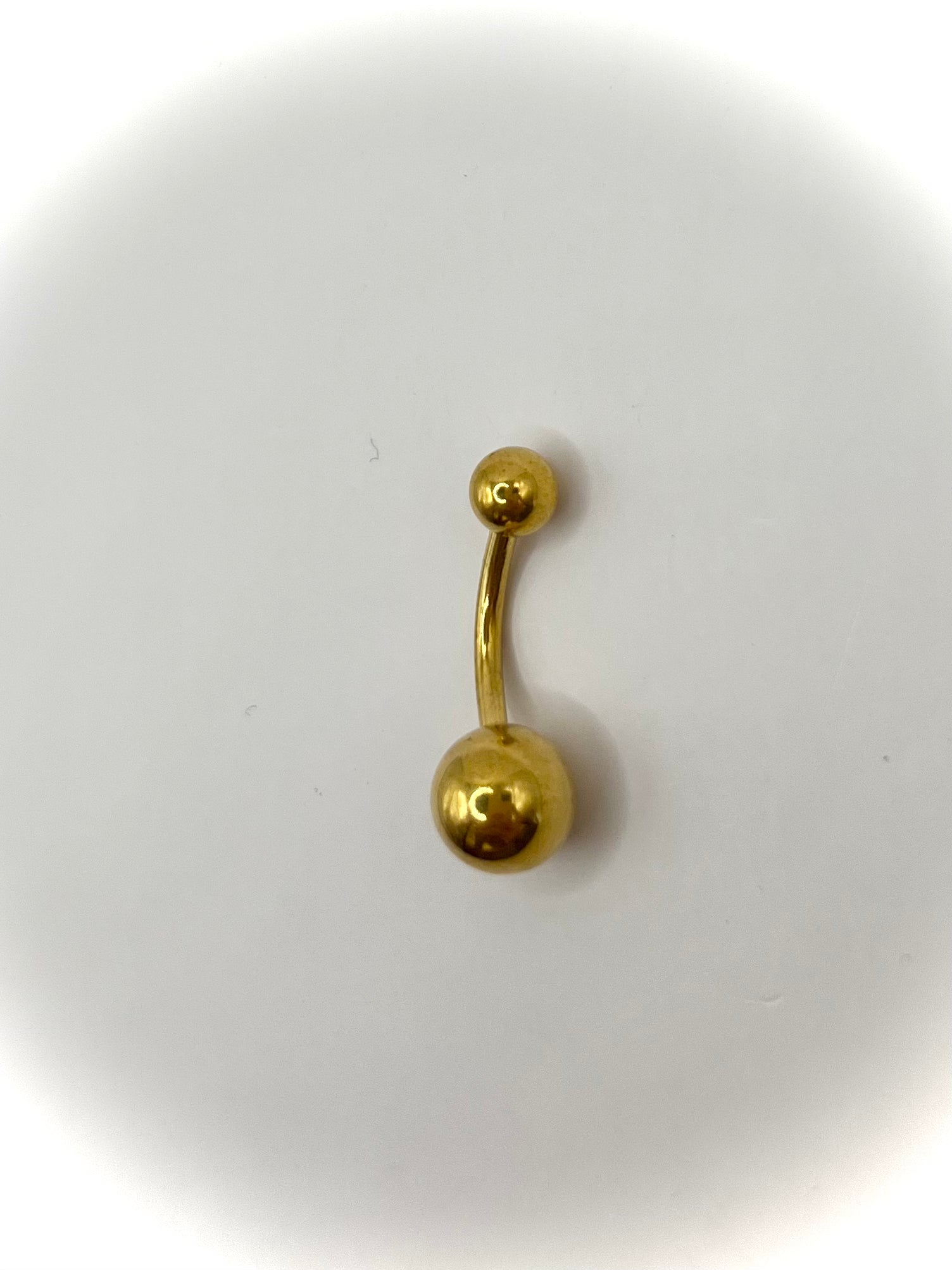 Plane Gold Belly Button