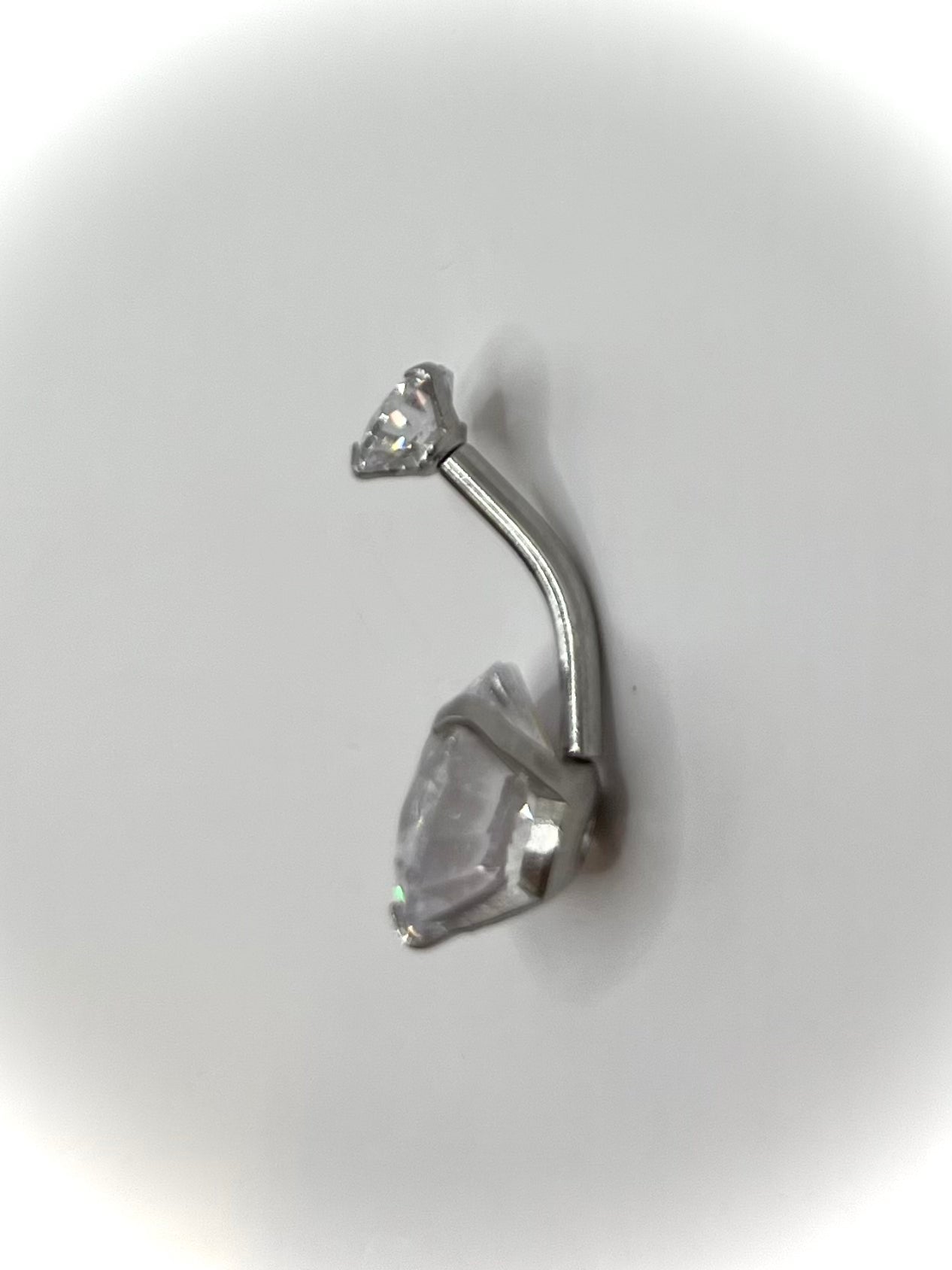 Zirconia Stone Belly Button