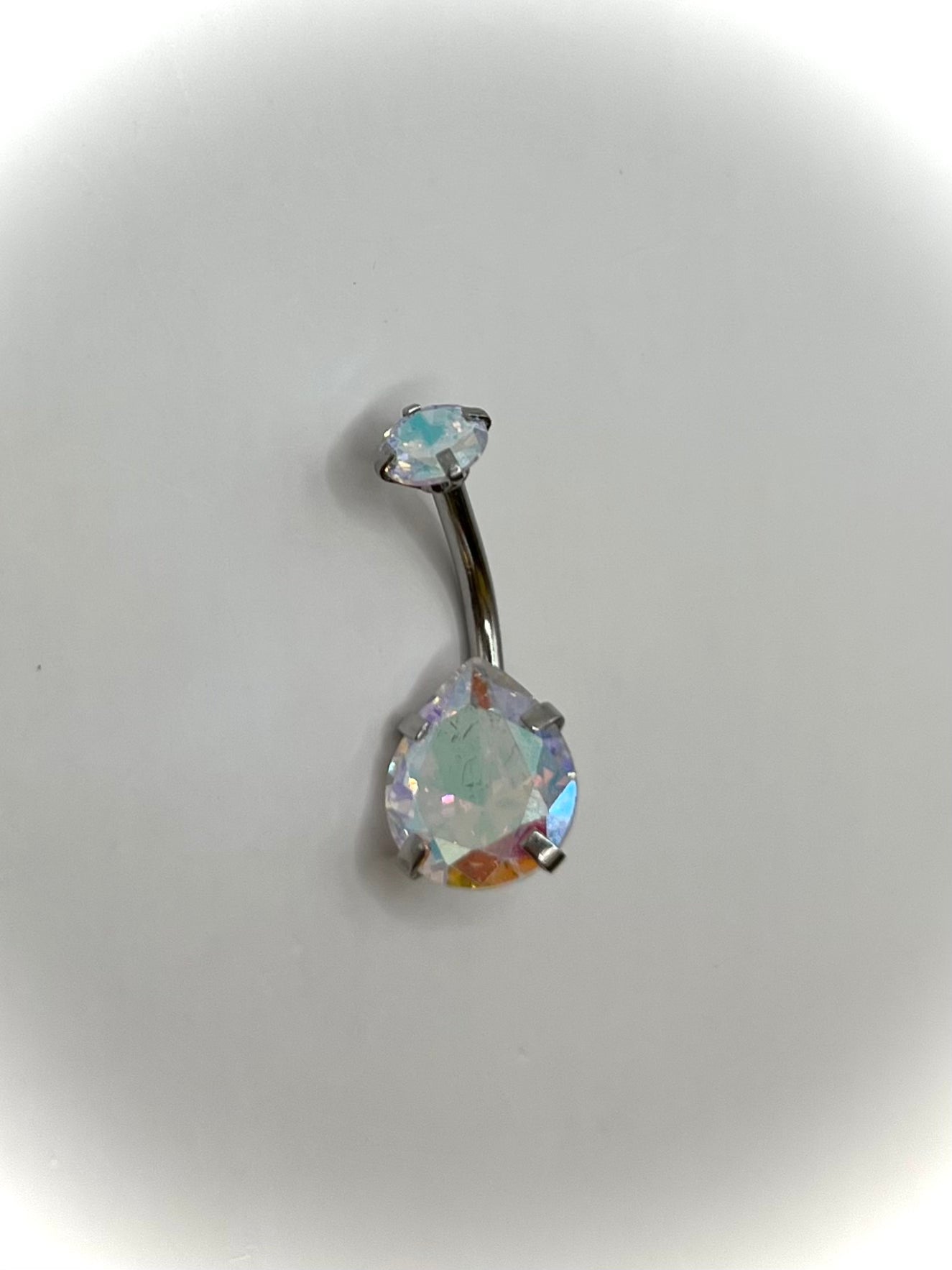 Zirconia Stone Belly Button