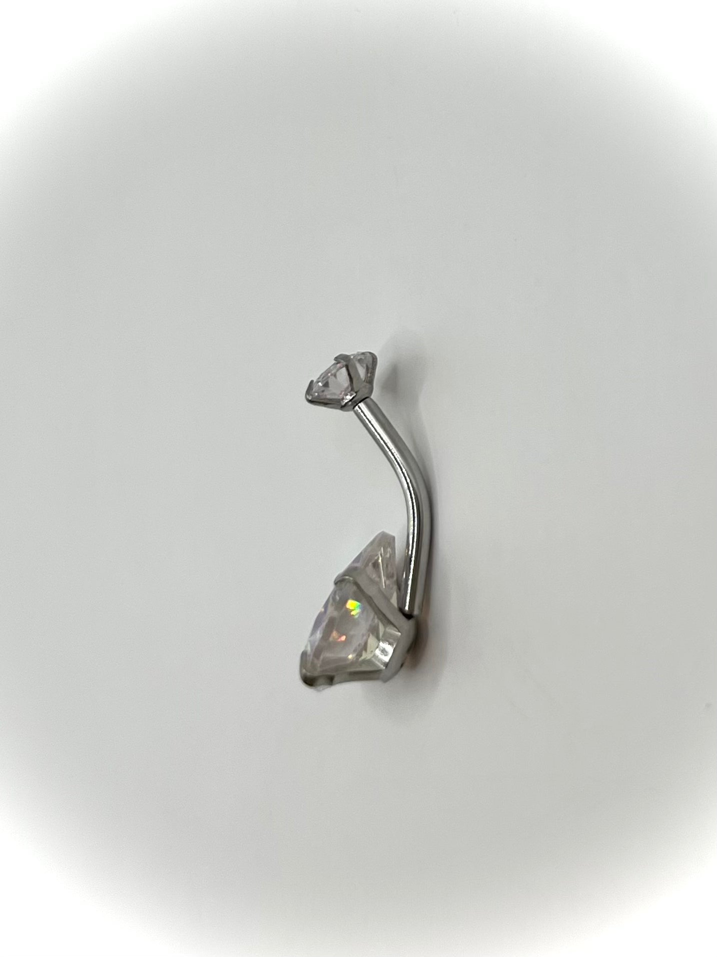 Zirconia Stone Belly Button