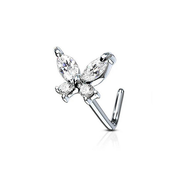 Butterfly Nose Stud
