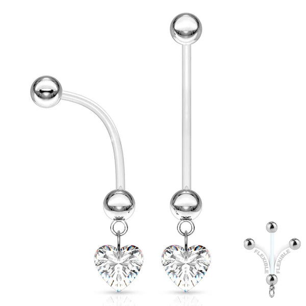 Heart Pregnancy Belly Button