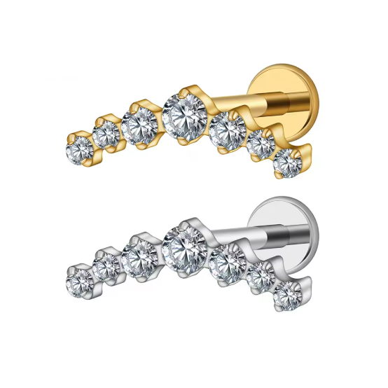 Seven Stone Earring