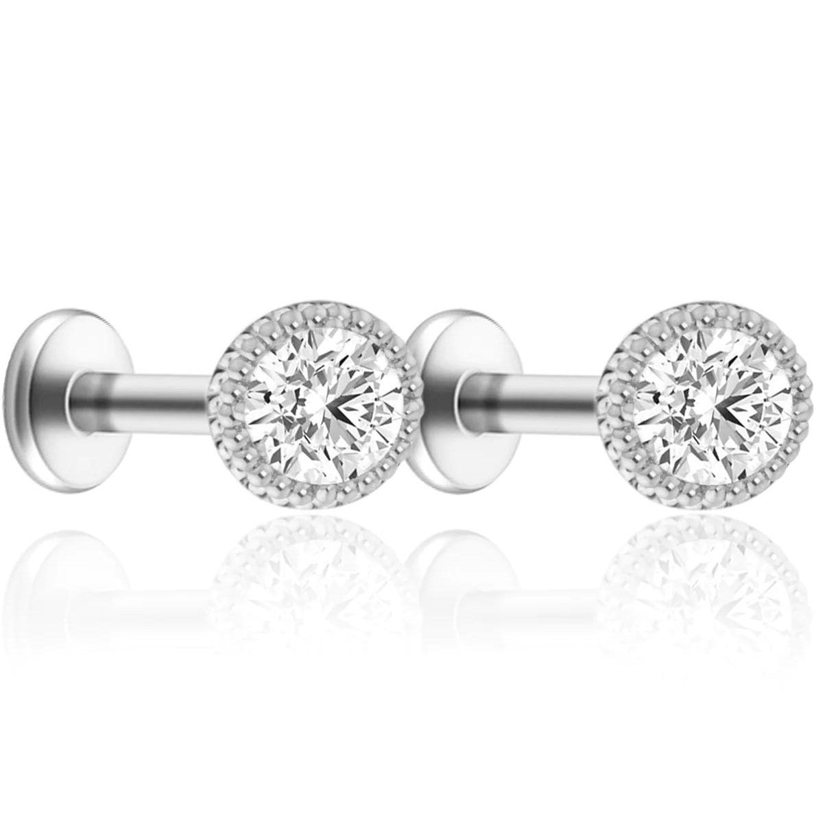 Single Diamond Earring