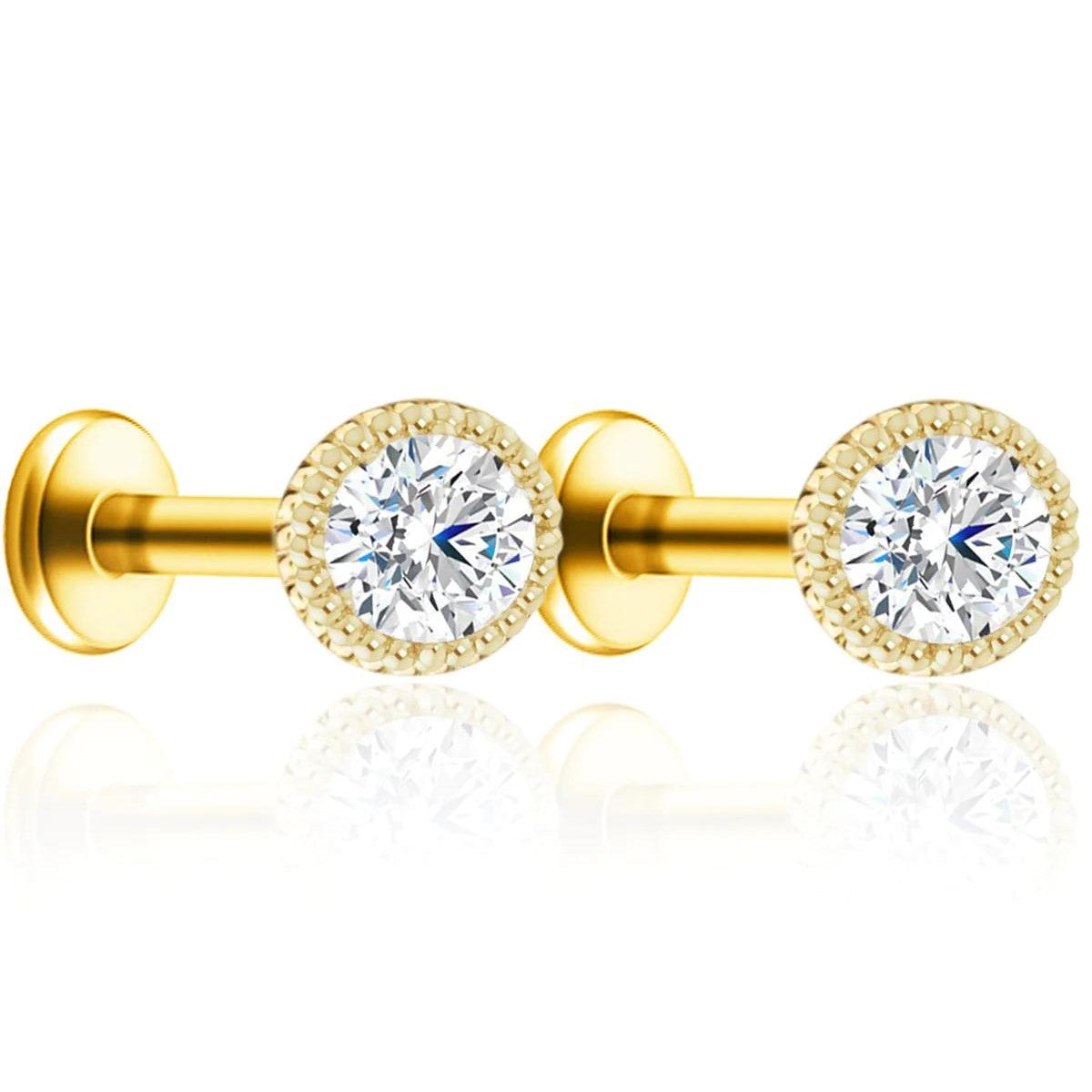 Single Diamond Earring