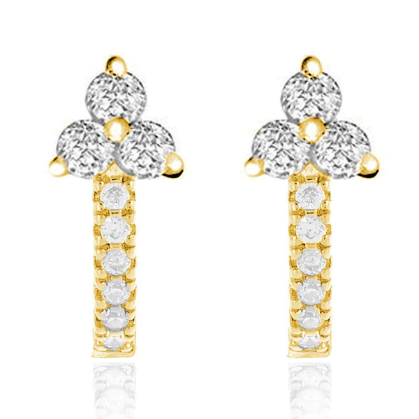Iris Hoop Earring